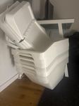 7 st IKEA SORTERA kärl 37l