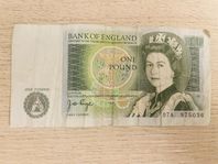 Brittisk Pundsedel - Samlarobjekt