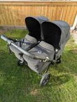 Bugaboo donkey 5 all black tvilling/syskonvagn