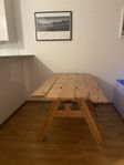 Stort träbord