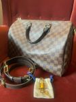Louis Vuitton Speedy Bandoulière 35 in Damier Ebene