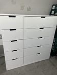 Nordli byrå 10 lådor 