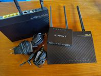 Routrar - 2 x Asus, 1 Edgerouter X