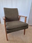 Retro teakfåtölj