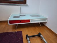 Retro soffbord med glasskiva