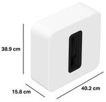 Sonos Sub 3 trådlös subwoofer (vit)