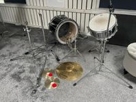 Extra trumdelar - Pearl bastrumma, virvel, cymbaler, stativ
