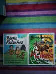 retro barnböcker barna Hedenhös på Mallorca stenåldern
