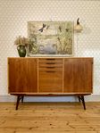 Sideboard med barskåp i teak