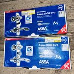 Behörssats Assa 2000 Evo i Nickel och matt krom