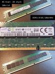 DDR3 RAM RDIMM ECC till Server/Arbetsstation