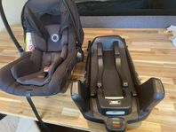 Prisvärd Bilbarnstol + ISOFIX-bas Bugaboo Turtle Air SVART