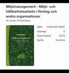 miljömanagment bok- kurslitteratur