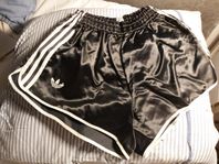Adidas sexy BLACK/WHITE VENTEX SUPER GLOSSY SHORTS Size. L