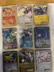 Pokémon kort 140 stycken pärm ingår billigt pris