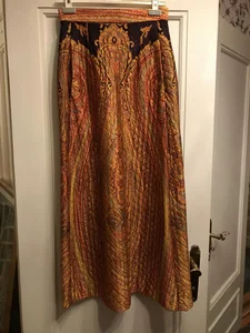 Vacker vintageklänning från 1970-talet.Använd fåtal gån