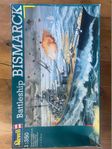 Revell Battleship Bismarck 1:350 Modellbyggsats