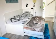 Säng med utdragbar del, 90 cm