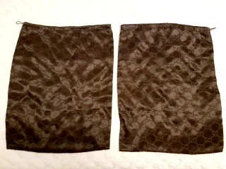 Gucci Sko Påse Logo Monogram Bru
