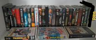 VHS Filmer DVD CD Böcker Musik Film Böcker Samlarkort