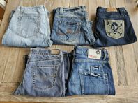 Jeans 5 stycken / Paketpris