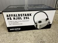 Avfalldstank m hjul 25 l