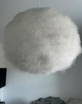 Vit fluffig taklampa halifax