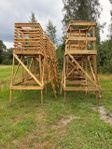 Jakttorn i trycktvirke