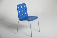 blåa JULES stolar av IKEA