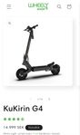 Elscooter KuKurin G4 