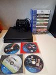 Playstation 4 slim + spel