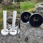 2 st . bordslampor/fönsterlampor i nyskick 