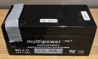 Helt nya batteri (12V 3,4Ah)