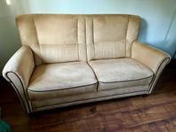 Soffa 2-sits mocka tygg