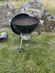Weber grill och grillstarter.