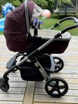 Silver cross wave barnvagn och babyskydd