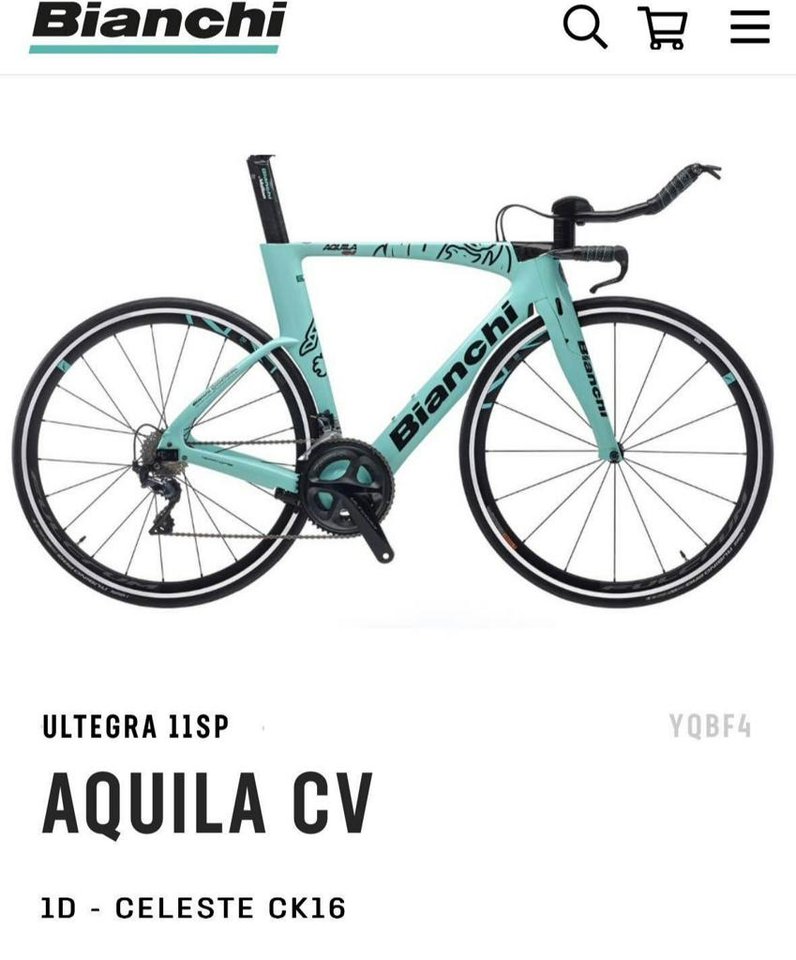 TT-cykel Biqnchi Aquila