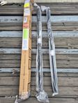 Rullgardin x 2, mörkläggning, 150 cm