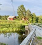 Lantlig gård med brusande fors & vidunderlig utsikt