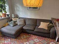 Soffa 4-sits med divan