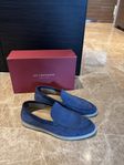 Scarosso Loafers Steel Blue Side