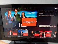 Tv med sterobänk