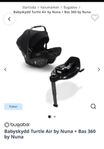 Babyskydd Turtle Air by Nuna + Bas 360 by Nuna