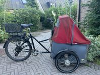 Nihola family - elcykel / lådcykel med nytt batteri 