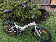 hopfällbara cykel