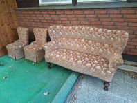 gammal soffa och 2 fåtöljer bortskänkes 