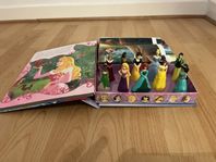 Princessfigurer+ saga och läggmatta