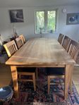 ekbord + stolar 