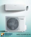 Vaillant climaVAIR plus 25, A/C värmepump med installation