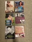50 kr/bok Böcker inom träning/kost/fitness/hälsa